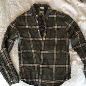 J. Crew Cotton Twill Casual Work Shirt